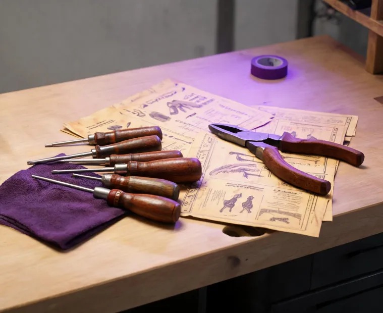Wiha heritage hand tool bench