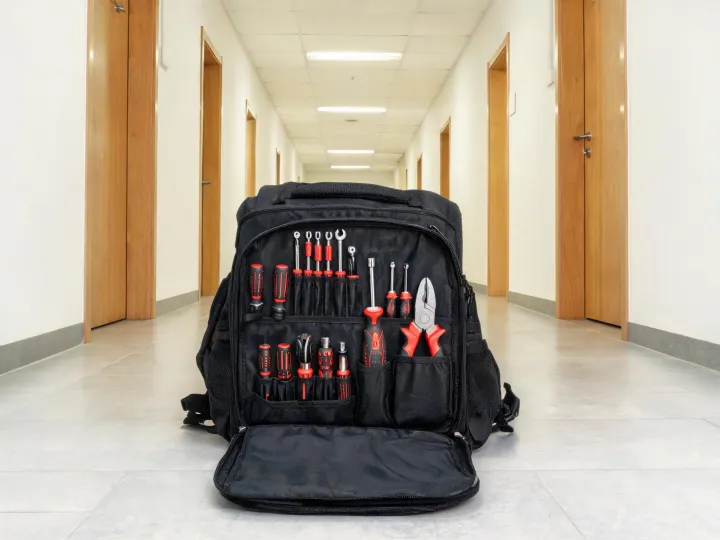 Mobile service tool backpack