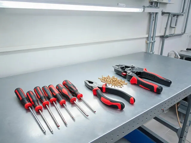 Construction electrical installation tools